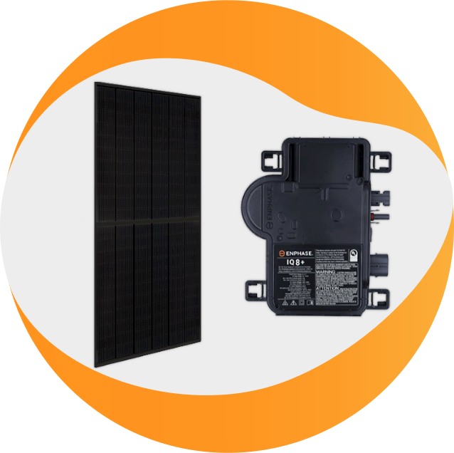 microinverters in every solar panel